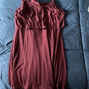 Maroon shirt